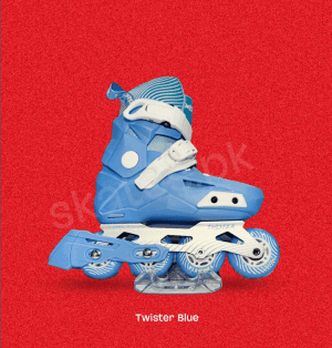 Twister Blade Size Adjustable inline skate for kids - Blue Edition