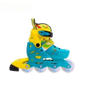 Magic Junior Size Adjustable Inline Skates with Flashing Wheels